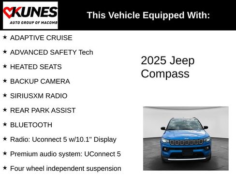 Used 2025 Jeep Compass Limited AWD/4WD image 3