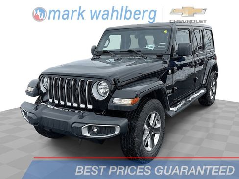 Used 2022 Jeep Wrangler Unlimited Sahara AWD/4WD image 1