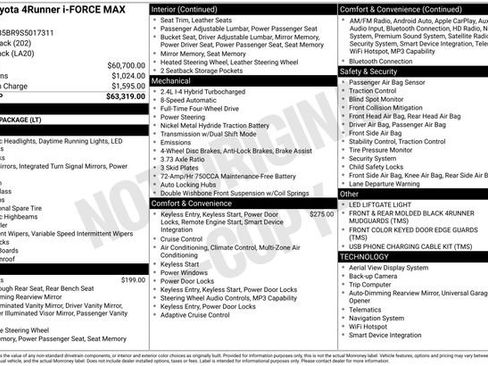 Certified 2025 Toyota 4Runner Limited AWD/4WD image 36