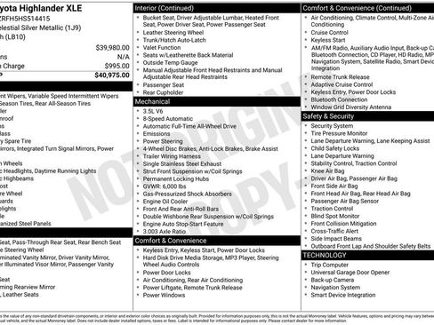 Used 2017 Toyota Highlander XLE image 10