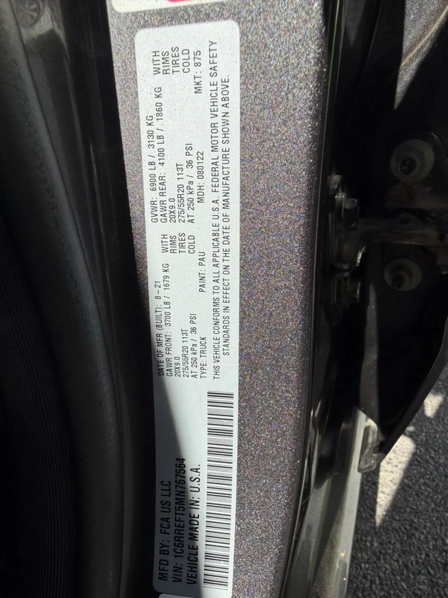 Used 2021 RAM 1500 Lone Star RWD image 31
