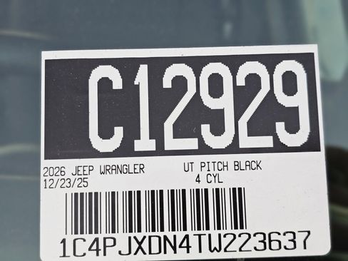 New 2026 Jeep Wrangler Sport image 11