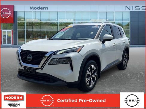 Certified 2023 Nissan Rogue SV w/ SV Premium B Package AWD/4WD image 1