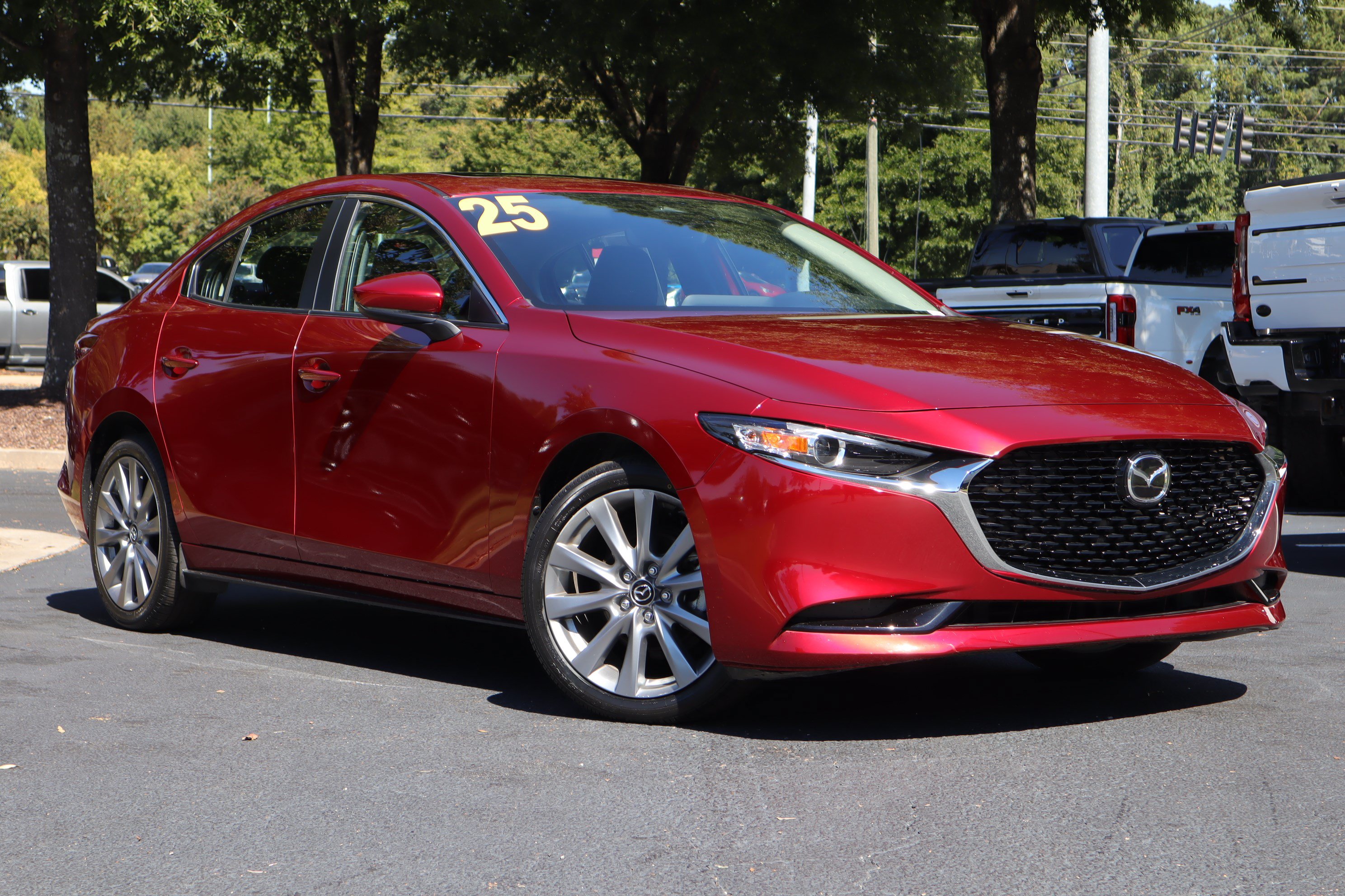 Certified 2025 MAZDA MAZDA3 s FWD image 2