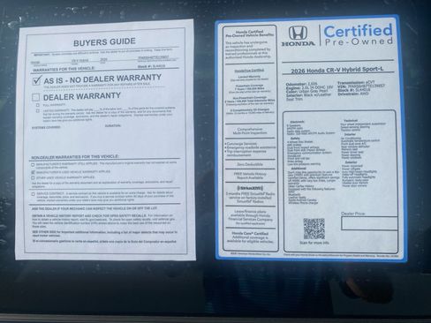 Certified 2026 Honda CR-V Sport-L image 37