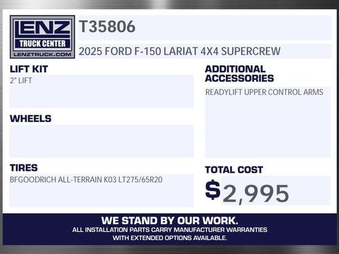 Used 2025 Ford F150 Lariat AWD/4WD image 59