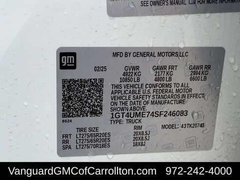 Used 2025 GMC Sierra 2500 SLE w/ SLE Value Package; AWD/4WD image 30