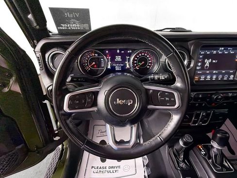 Used 2021 Jeep Wrangler Unlimited Sahara w/ Uconnect 4C Nav & Sound Group AWD/4WD image 11