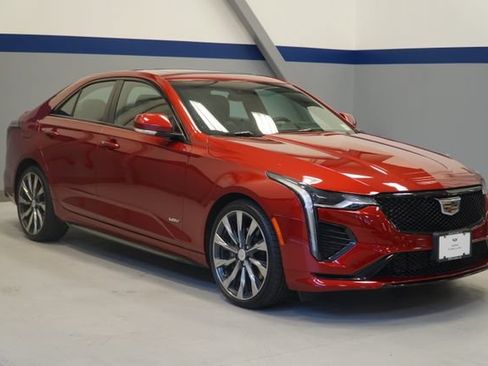 Used 2023 Cadillac CT4 V w/ Cold Weather Package AWD/4WD image 9