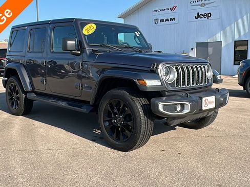 Used 2025 Jeep Wrangler Unlimited Sahara AWD/4WD image 1