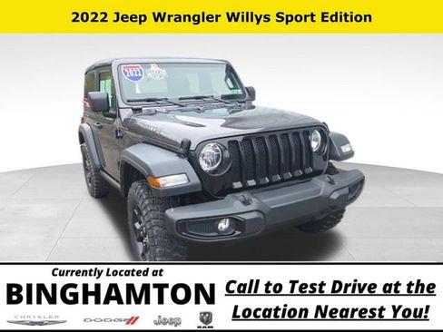Used 2022 Jeep Wrangler Sport AWD/4WD image 1