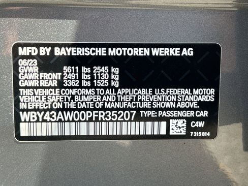 Certified 2023 BMW i4 eDrive35 RWD image 21