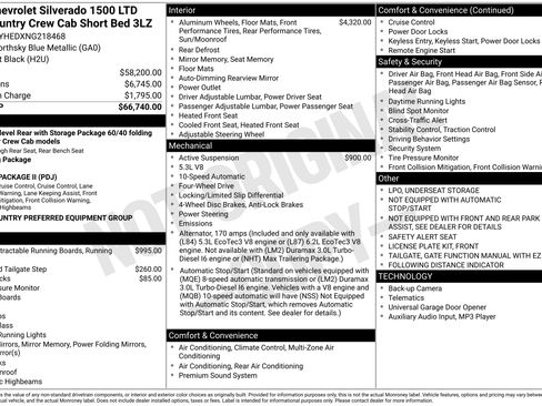 Certified 2022 Chevrolet Silverado 1500 High Country image 6