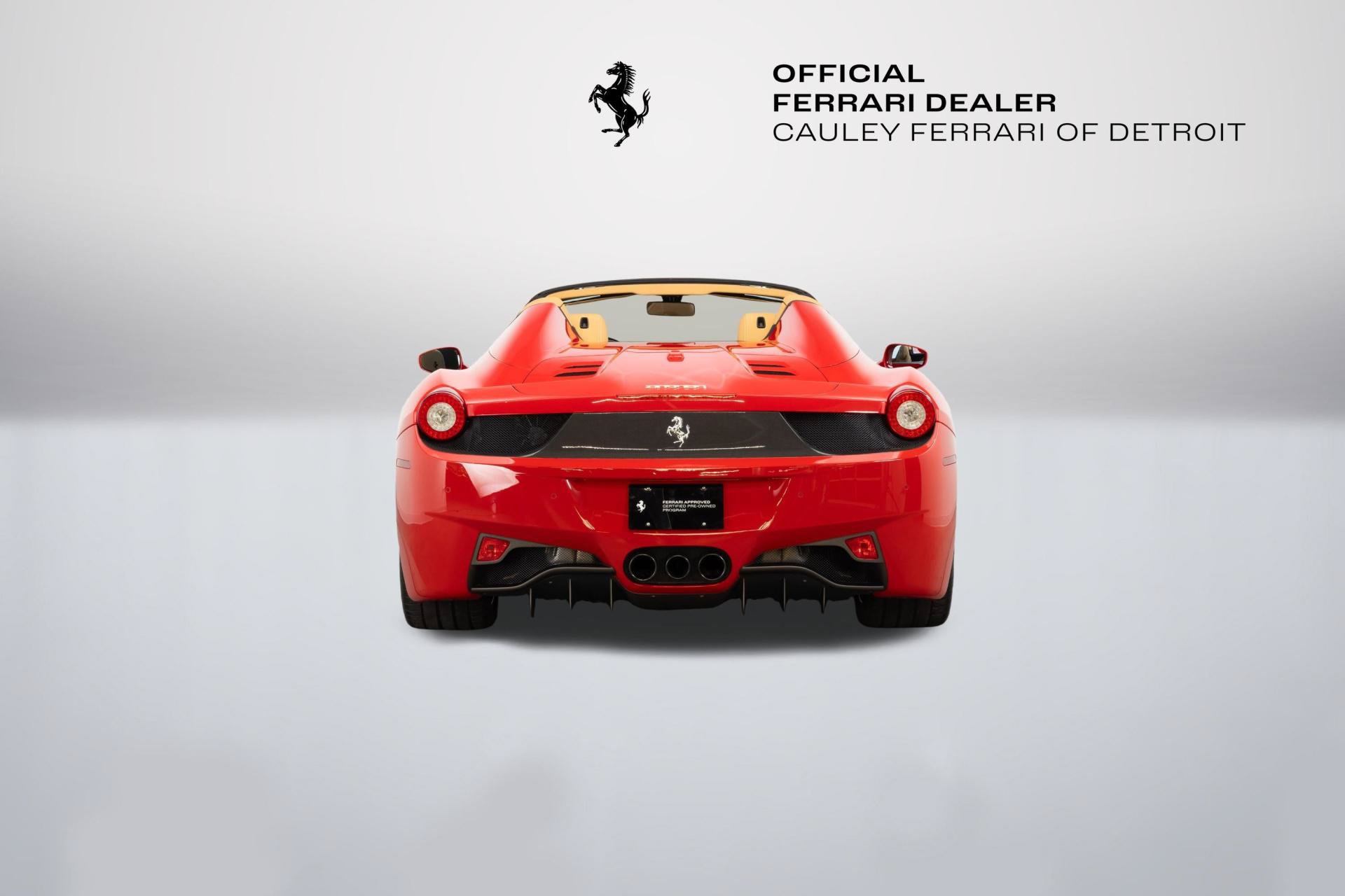 Certified 2013 Ferrari 458 Spider RWD image 7