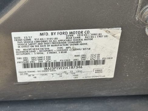 Used 2018 Ford EcoSport Titanium FWD image 9