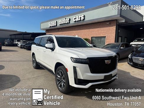 Used 2022 Cadillac Escalade ESV Sport w/ Touring Package image 1