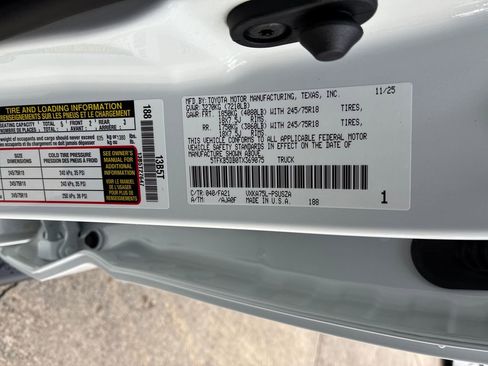 New 2026 Toyota Tundra SR image 48