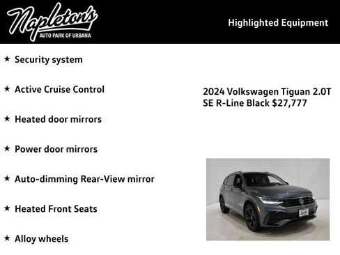 Used 2024 Volkswagen Tiguan SE R-Line image 16