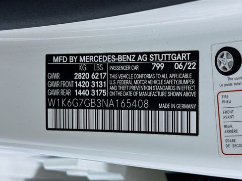 Certified 2022 Mercedes-Benz S 580 4MATIC Sedan image 36