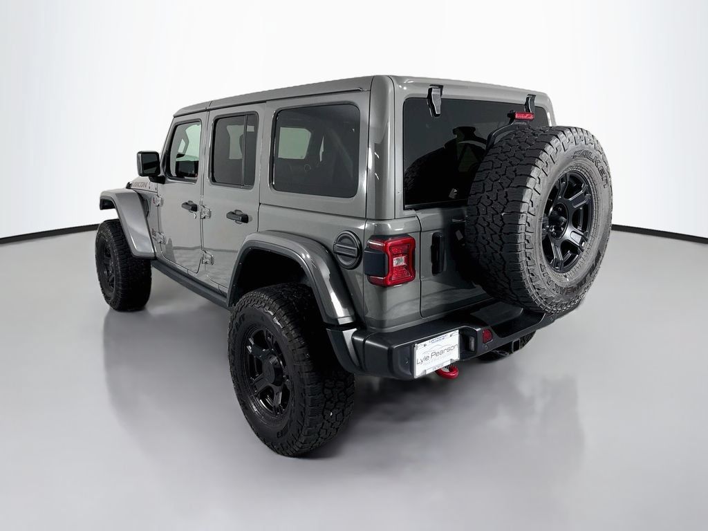 Used 2021 Jeep Wrangler Unlimited Rubicon w/ Uconnect 4C Nav & Sound Group AWD/4WD image 3