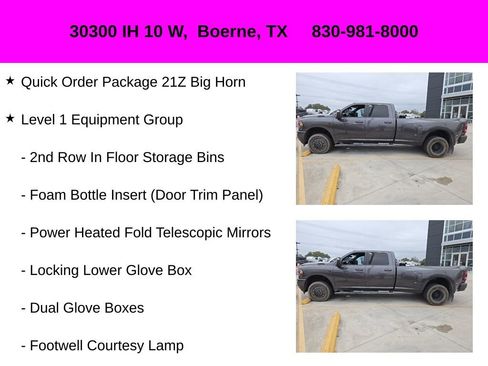 Used 2024 RAM 3500 Big Horn w/ Night Edition image 10