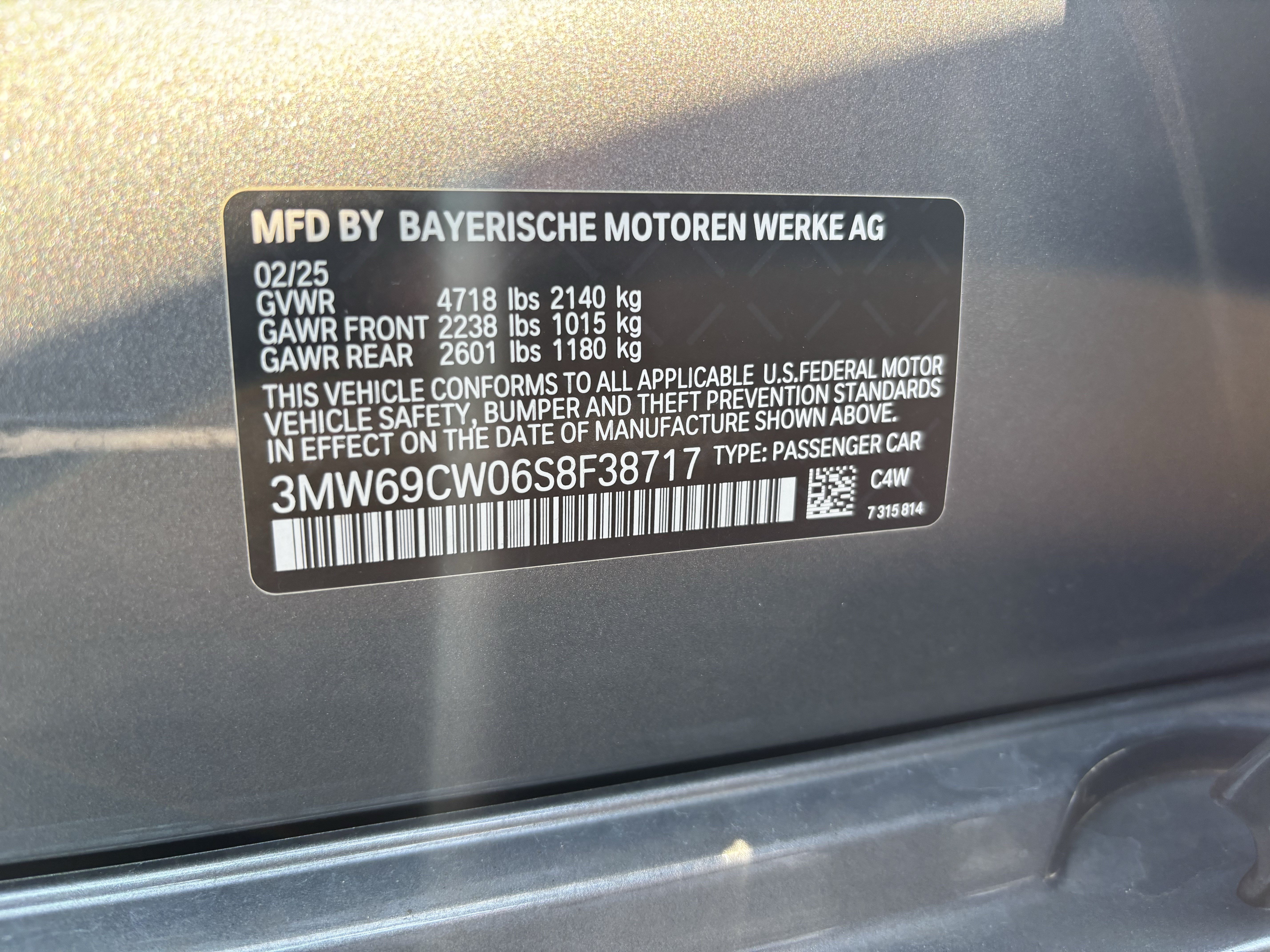 Certified 2025 BMW 330i Sedan RWD image 37