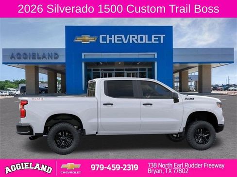 New 2026 Chevrolet Silverado 1500 Custom Trail Boss w/ Dark Appearance Package image 5