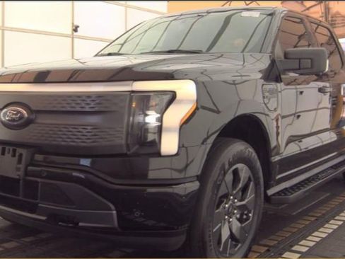 Used 2023 Ford F150 Lightning XLT w/ Equipment Group 312A High image 1