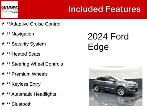 Used 2024 Ford Edge SEL AWD/4WD image 5