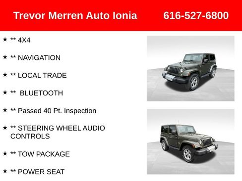 Used 2015 Jeep Wrangler Sahara w/ Dual Top Group AWD/4WD image 7