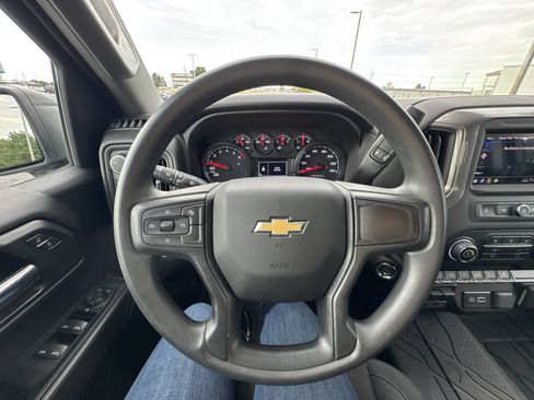 Used 2026 Chevrolet Silverado 1500 Custom w/ Turbomax Blackout Package AWD/4WD image 14