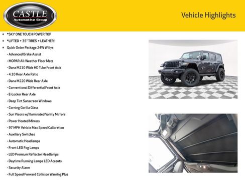 New 2025 Jeep Wrangler Unlimited Sport AWD/4WD image 4