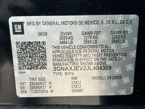 Used 2018 Chevrolet Equinox LT image 35