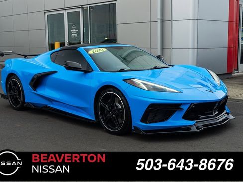Used 2022 Chevrolet Corvette Stingray Preferred Cpe w/ Z51 Performance Package image 1