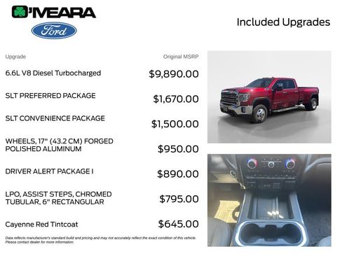 Used 2022 GMC Sierra 3500 SLT w/ SLT Preferred Package AWD/4WD image 4