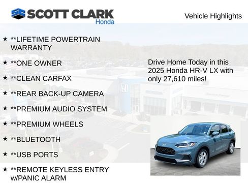 Used 2025 Honda HR-V LX image 11