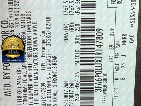 Used 2018 Ford Fusion SE w/ Equipment Group 602A image 21