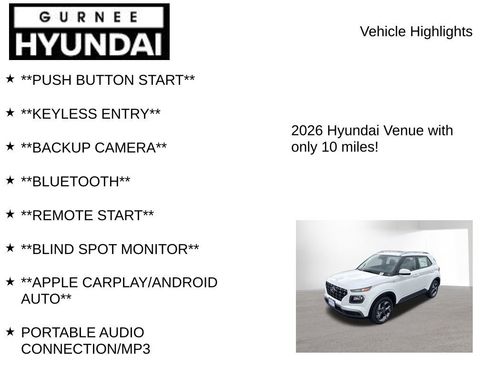 New 2026 Hyundai Venue SEL FWD image 7