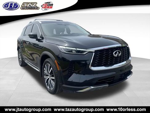 Used 2022 INFINITI QX60 Sensory w/ Cargo Package AWD/4WD image 1