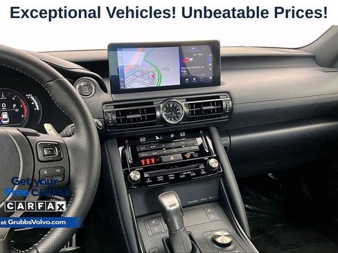 Used 2023 Lexus IS 350 F Sport w/ Navigation Package RWD image 7