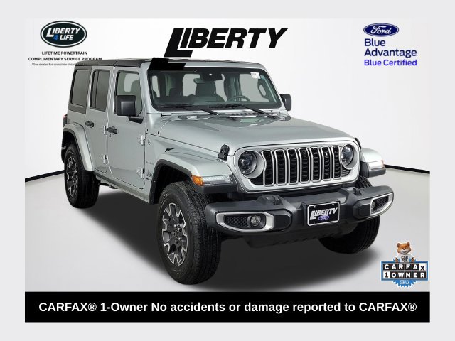 Used 2024 Jeep Wrangler Unlimited Sahara w/ Technology Group AWD/4WD 360° Tour