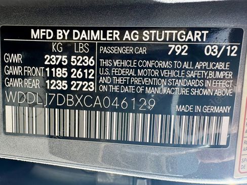 Used 2012 Mercedes-Benz CLS 550 image 12