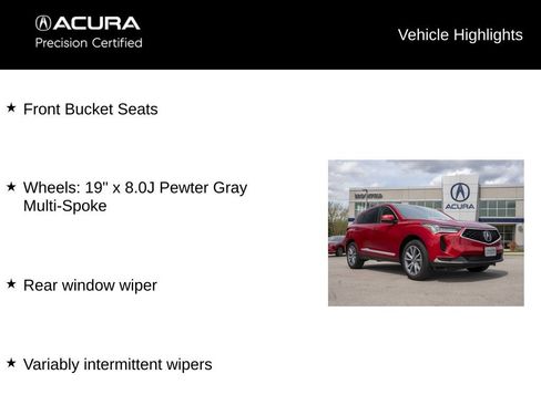 Certified 2024 Acura RDX SH-AWD w/ Technology Package image 21