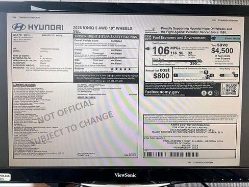 New 2026 Hyundai Ioniq 5 SEL image 38