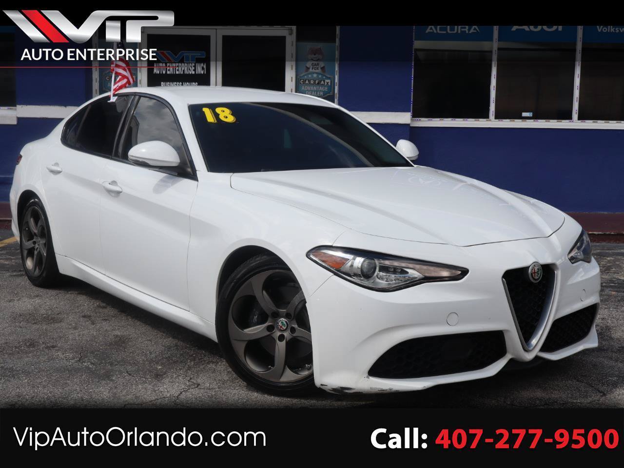 Used 2018 Alfa Romeo Giulia RWD image 1