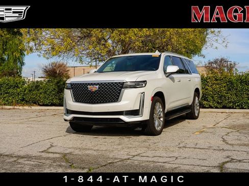 Used 2022 Cadillac Escalade ESV Premium Luxury w/ LPO, Floor Liner Package image 1