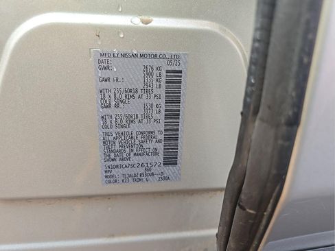 Used 2025 Nissan Pathfinder SL w/ Cargo Package FWD image 7