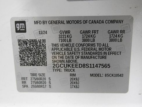 Certified 2025 Chevrolet Silverado 1500 RST image 44