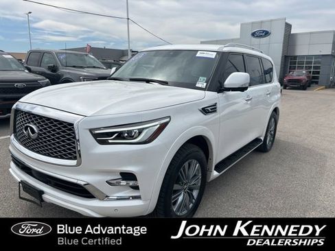Used 2022 INFINITI QX80 Luxe w/ Cargo Package image 1