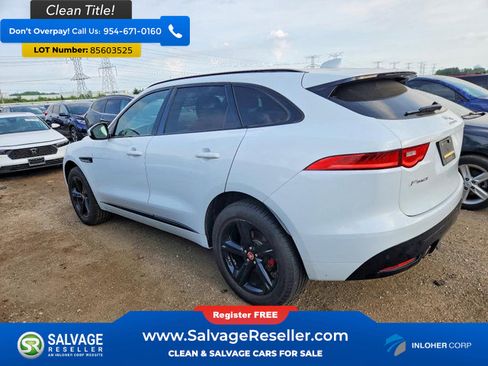 Used 2018 Jaguar F-PACE S AWD/4WD image 3